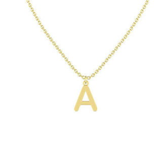 Collana personalizzata in oro componibili con lettere o iniziali ⭐ - Gioiello Personalizzabile - Gioielleria Cortese Ornella